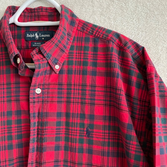Ralph Lauren ‘Blake’ Flannel Shirt. - Picture 4 of 6
